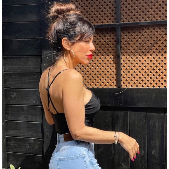 Zara Black Cut Out Swimsuit. NWT. Size Small. - Picture 4 of 14